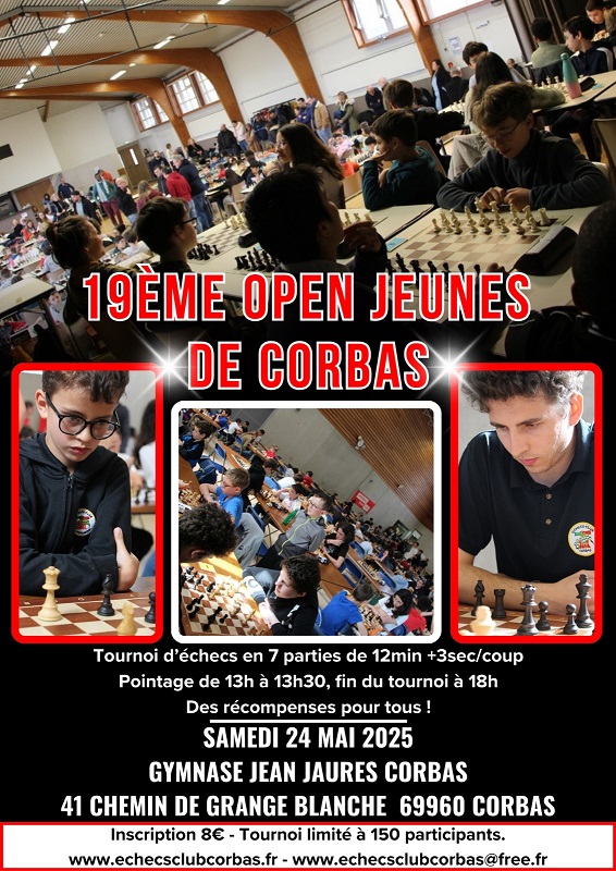 19 ème Tournoi rapide jeunes ECCM réduit