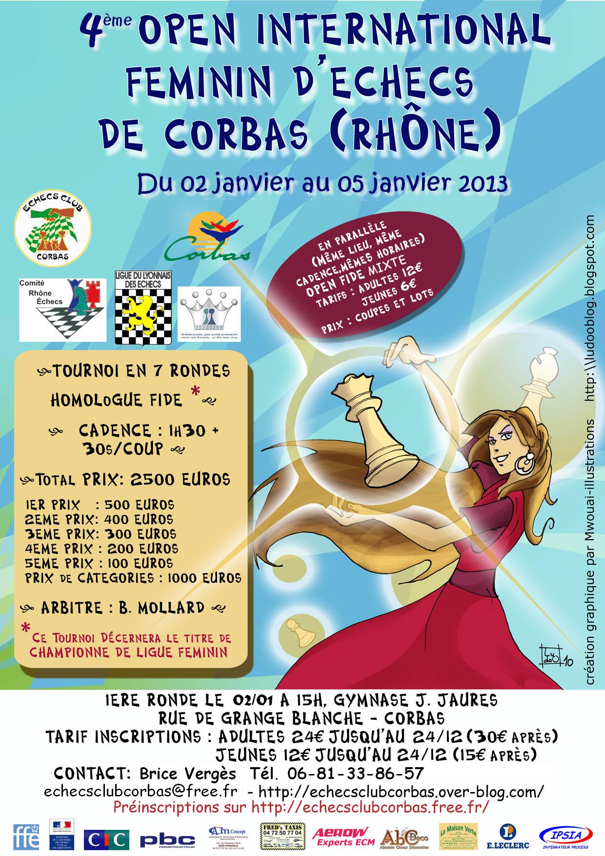 affiche provisoire open feminin 2013